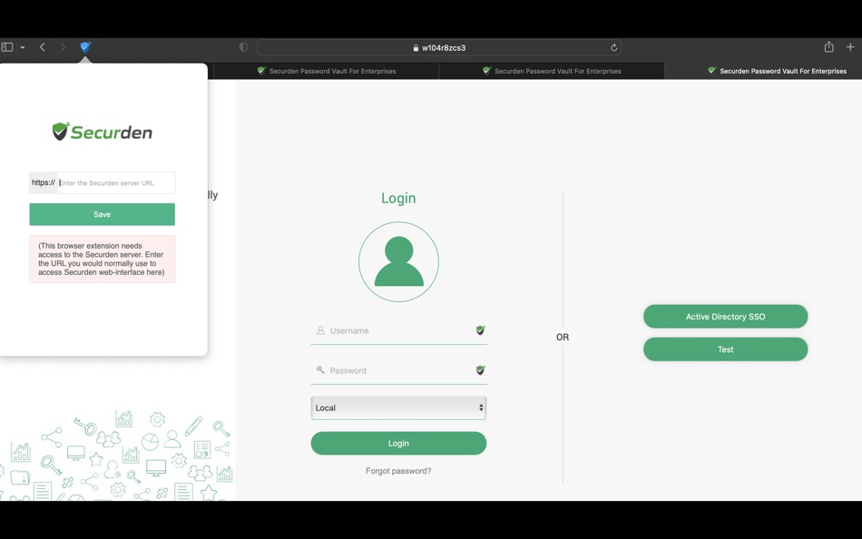 #1. Securden Extension for Safari (macOS) De: Securden Inc