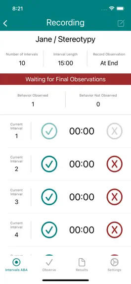 Game screenshot Intervals ABA apk