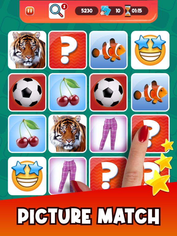 Screenshot #4 pour Jeux de mémoire: jeu de paires