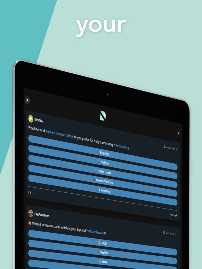 Demos - Social Polls