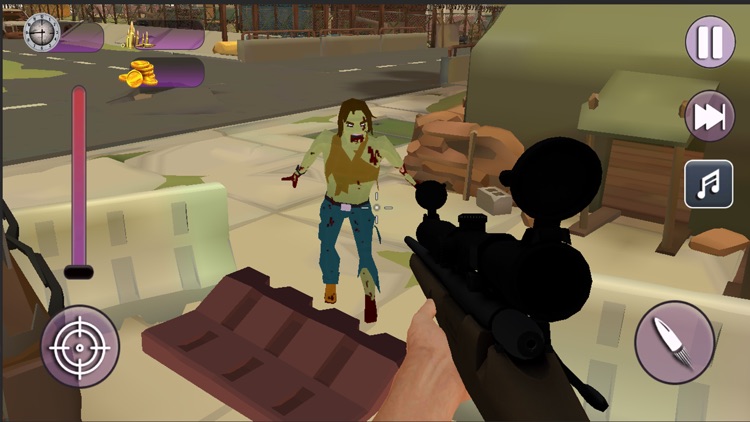 Zombie Sniper Shooter FPS Game screenshot-3