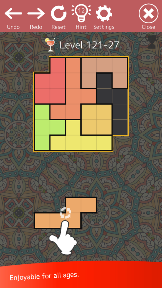 #2. Block Puzzle (Tangram) (iOS) 由: Satoshi Konno