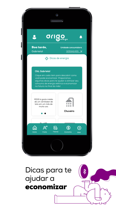 Órigo Energia Screenshot
