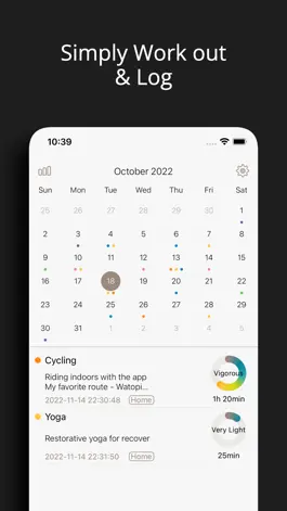 Game screenshot Simply Workout Tracker mod apk