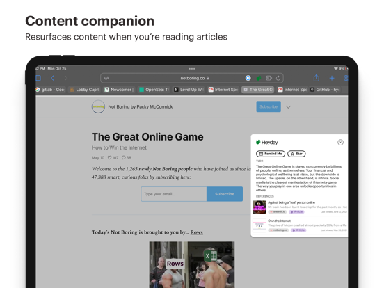Screenshot #5 pour Heyday - Research Helping Hand