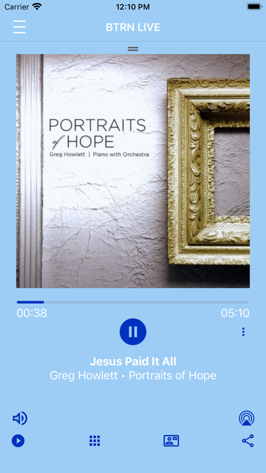 #1. Bible Time Radio Network (iOS) 由: International House of Prayer, Inc.