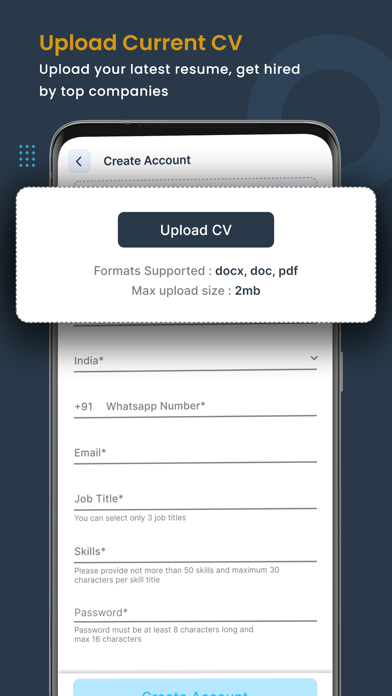 Techfynder - Job Search App Screenshot