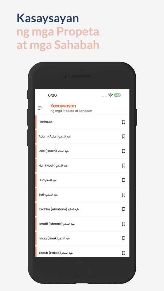 #1. Kasaysayan ng mga Propeta (iOS) Bởi: Joenardson Divino