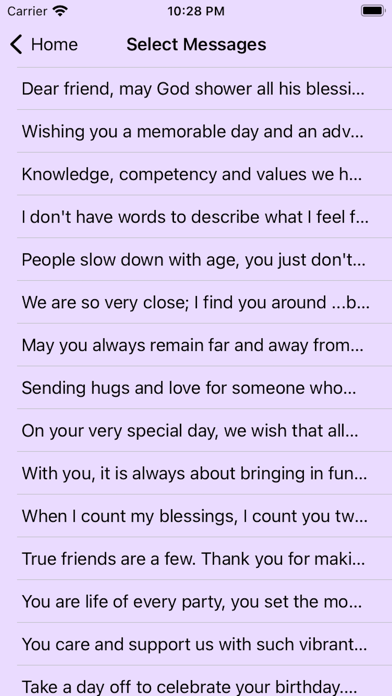 Happy Birthday Greetings & Sms Screenshot