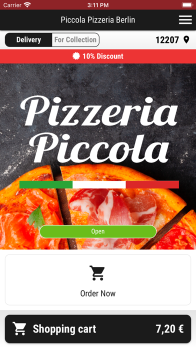 Piccola Pizzeria Berlin Screenshot