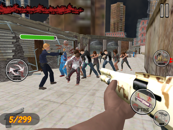 Screenshot #4 pour Zombie Hunter Survival Games