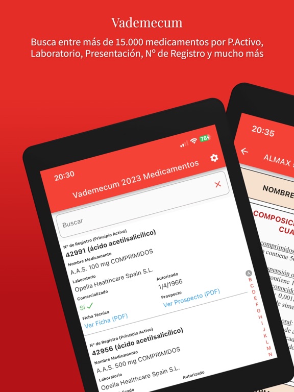 Screenshot #4 pour Vademecum 2023 Medicamentos