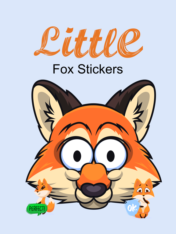 Screenshot #4 pour Little Fox Emojis
