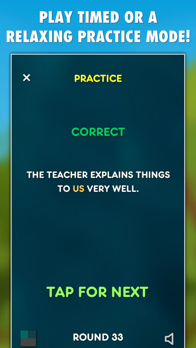 Pronouns Grammar Test PRO Screenshot