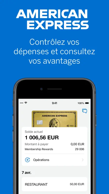 Amex France screenshot 1 of 10