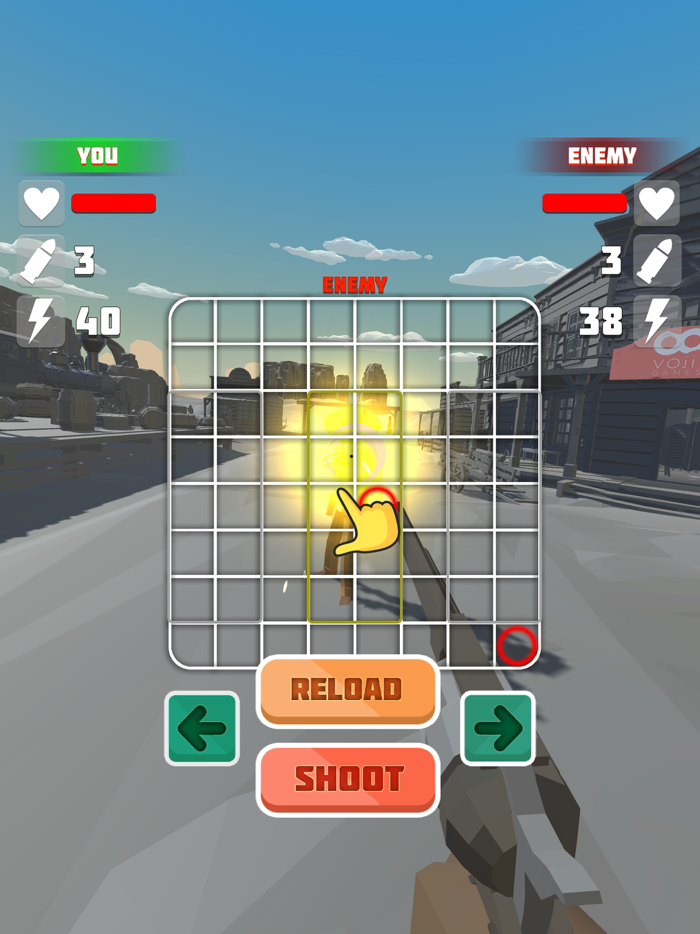 Cowboy Shooter Puzzle