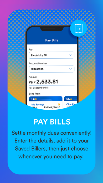 BDO Pay Screenshot