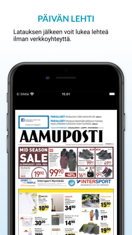 Aamuposti, päivän lehti screenshot-3