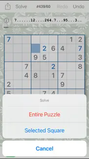 How to cancel & delete smart sudoku 3