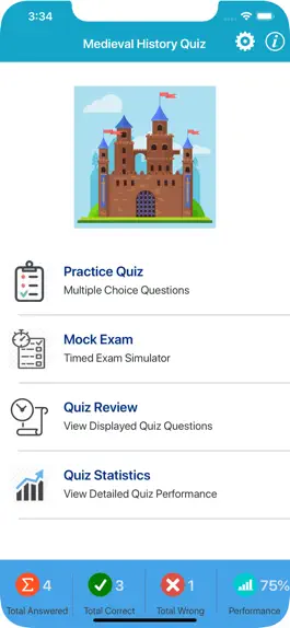 Game screenshot Medieval History Quiz mod apk