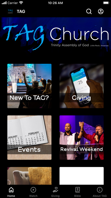 TAG Church Screenshot
