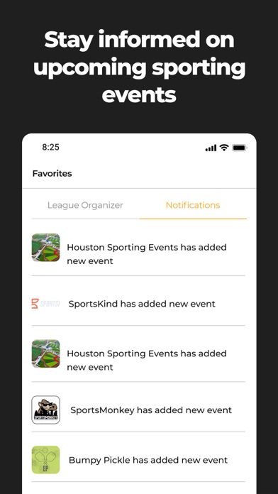 Assymbly: Local Sports Leagues Screenshot
