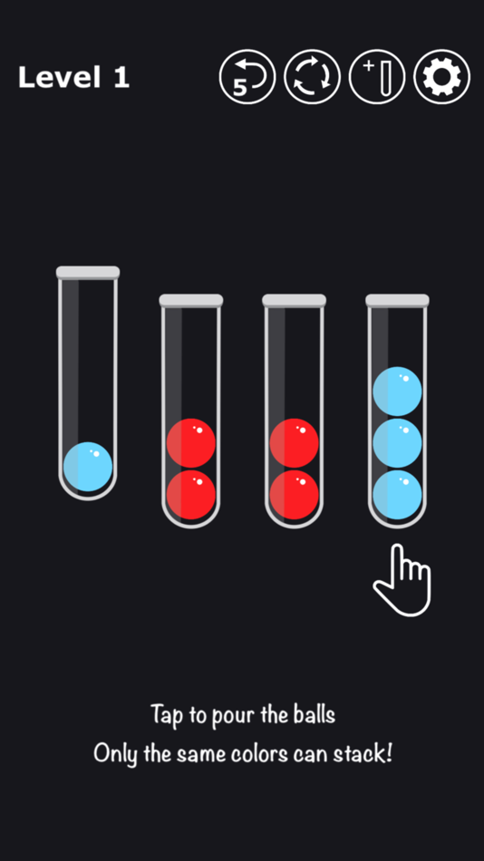 #4. Color Sort Genius (iOS) 由: Thomas Dominlcus Baars