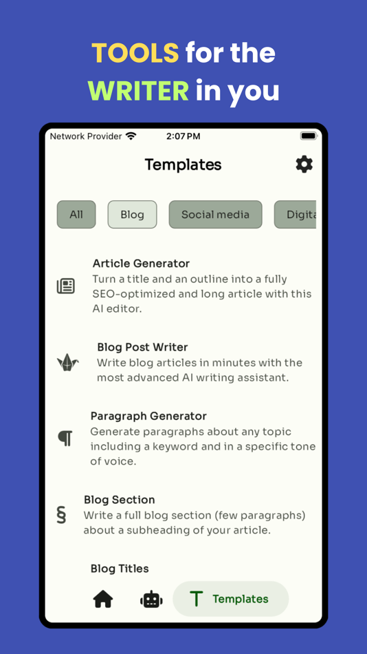 #8. AI chat bot + Writer - Copyist (iOS) 由: Harsh Vardhan