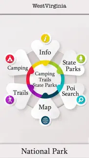 west virginia-camping & trails iphone screenshot 1