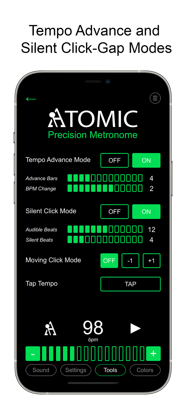 Atomic Metronome screenshot 2