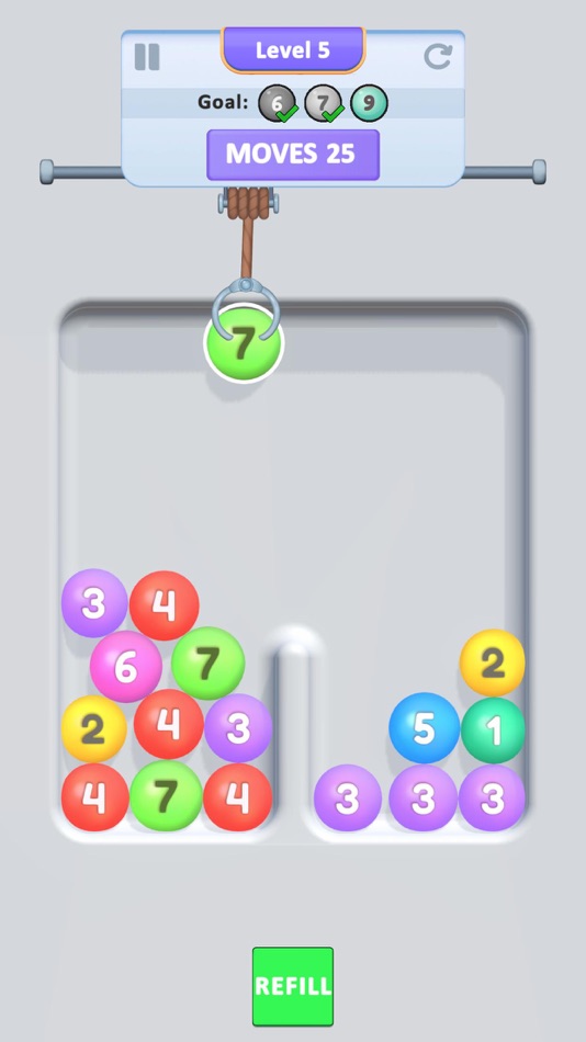 #10. Twenty Balls (iOS) 由: Bugbomb