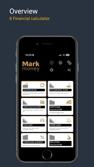 Capture d'écran de MarkMoneyPro3 sur iPhone 1
