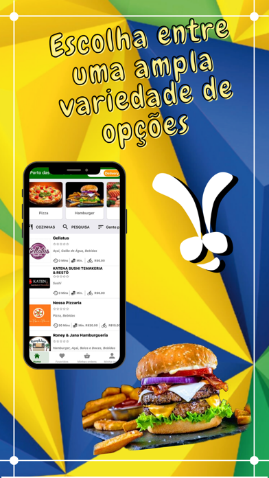 Heybrasil Food Delivery app Screenshot