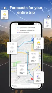 route weather: road conditions iphone screenshot 4