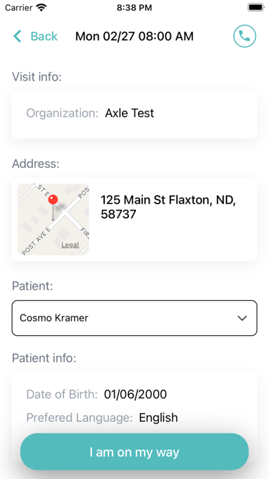 Axle Health Screenshot