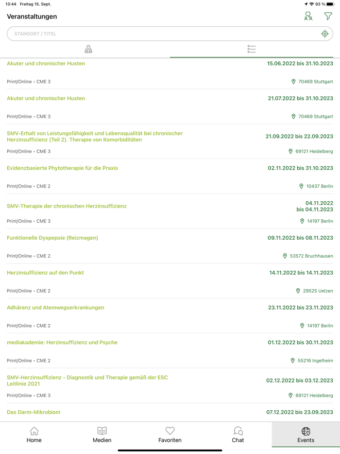 Schwabe Premium Service App