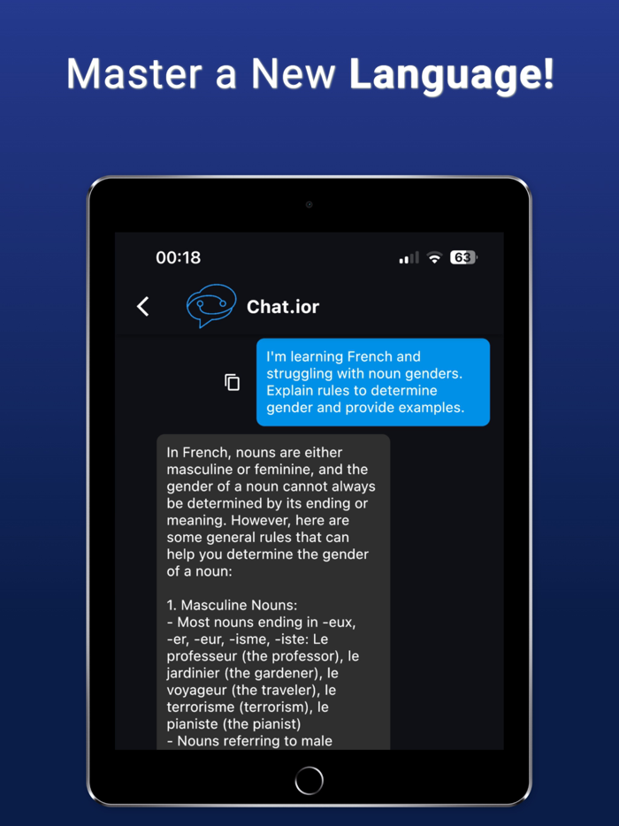 Chat.ior - Smart AI Chatbot