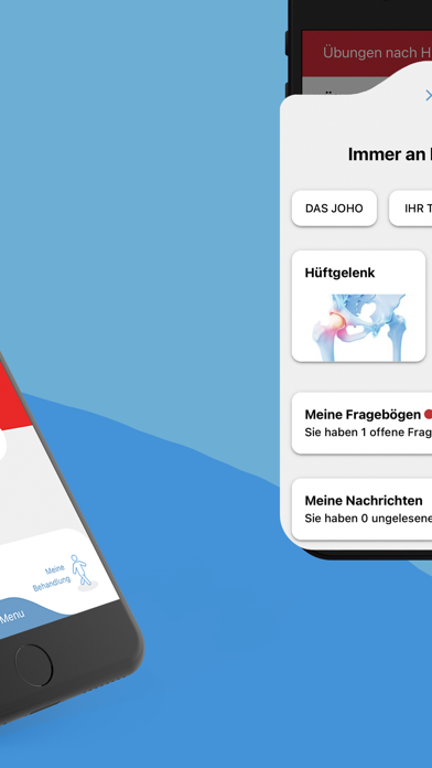 JoHo Ortho-App Screenshot