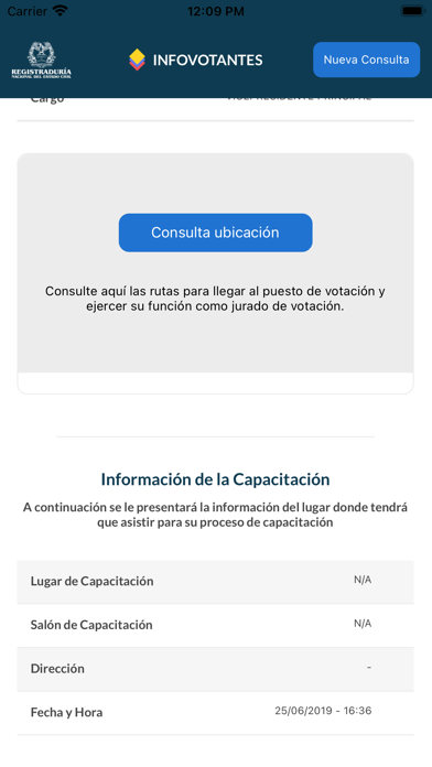 InfoVotantes Elecciones 2022 Screenshot