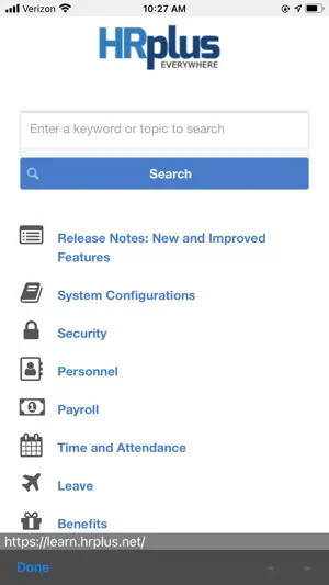 HRplus Apps screenshot 3