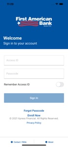 First American Bank and Trust screenshot #2 for iPhone