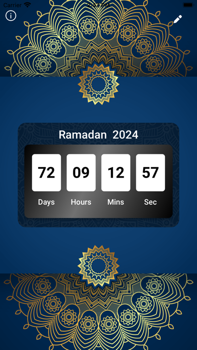 Ramadan Countdown 2024 Screenshot