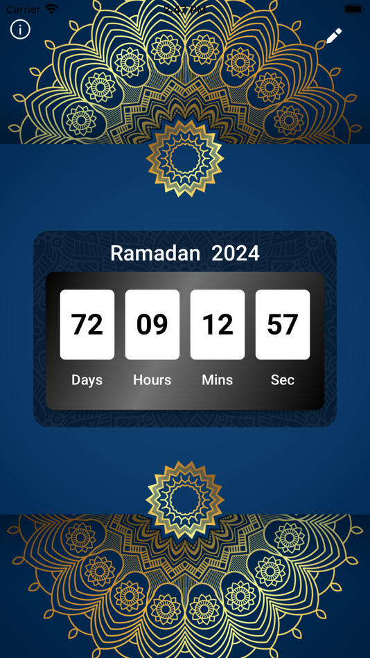 Ramadan Countdown 2024 - 2.1 - (iOS)