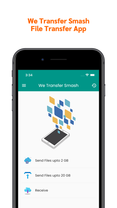 We Transfer SmashFile Transfer Screenshot