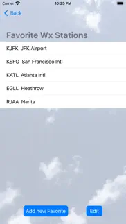 aviator's instant weather iphone screenshot 4