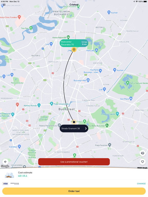 Screenshot #4 pour Cris Taxi Bucuresti