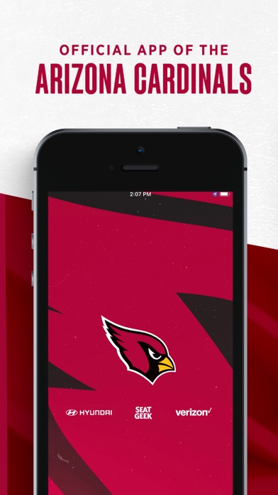 Arizona Cardinals Mobile Screenshot