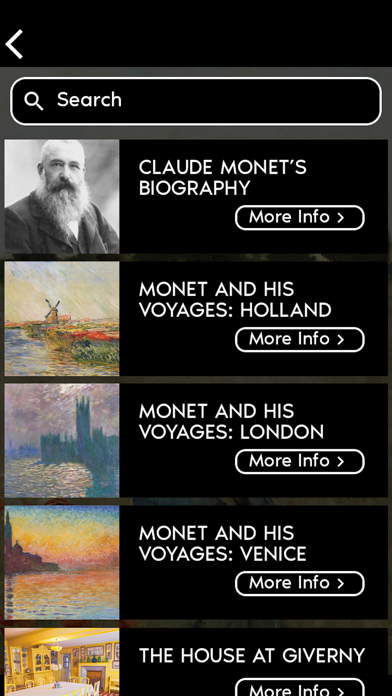 Monet Immersive Experience Screenshot