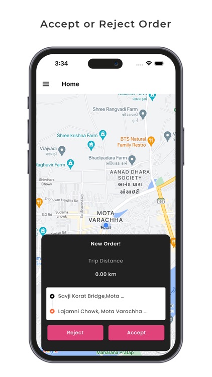 2Snappy Delivery: Driver App