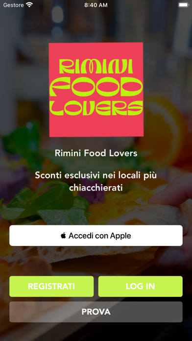 Rimini Food Lovers Screenshot